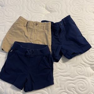 Lot of 3 EUC Ralph Lauren shorts. 12m